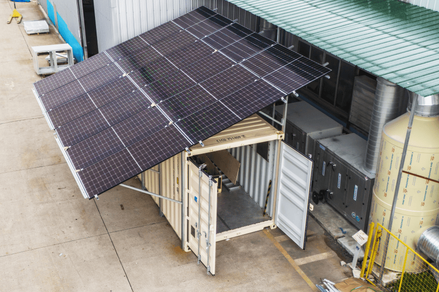 Novec 1230 Fire Suppression for Solar Container BESS: A Saver for Construction Sites