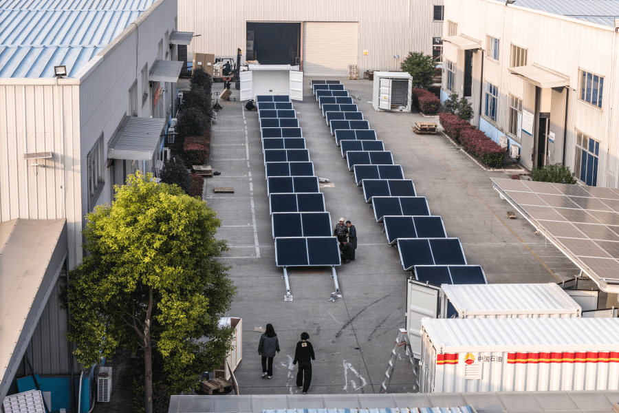 Wholesale Price of All-in-one Integrated Hybrid Solar-Diesel System for Construction Site Power